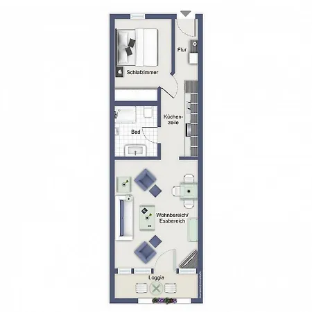 Apartment Meeresblick 122